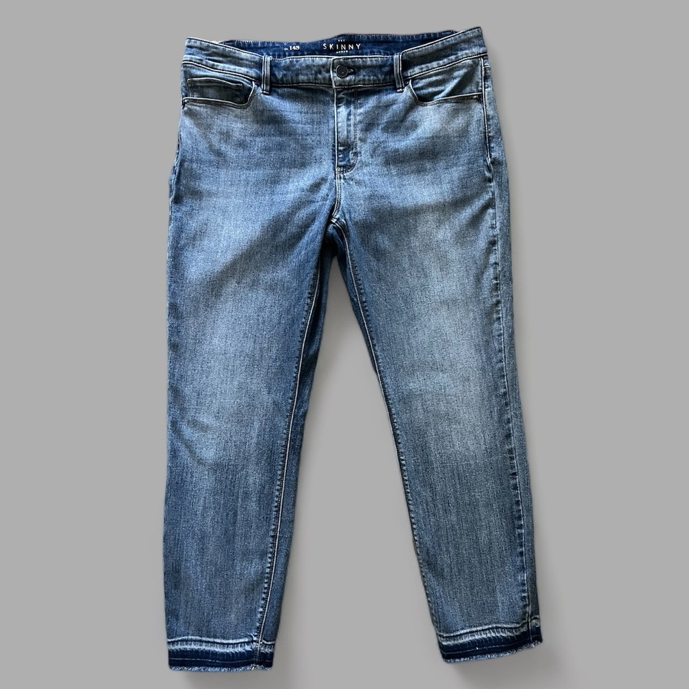 White House Black Market Jean ‘The Skinny Ankle’ Size 14 Short | Like New